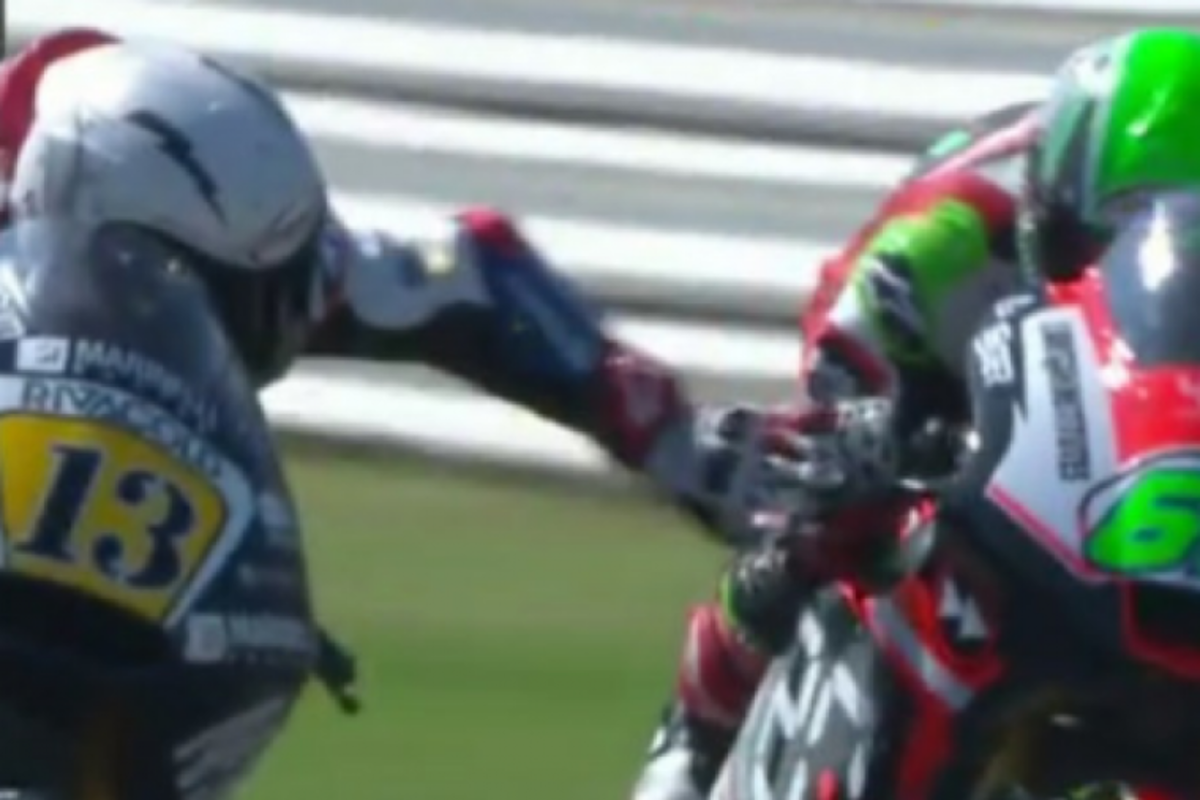 Romano Fenati fired over Moto2 incident