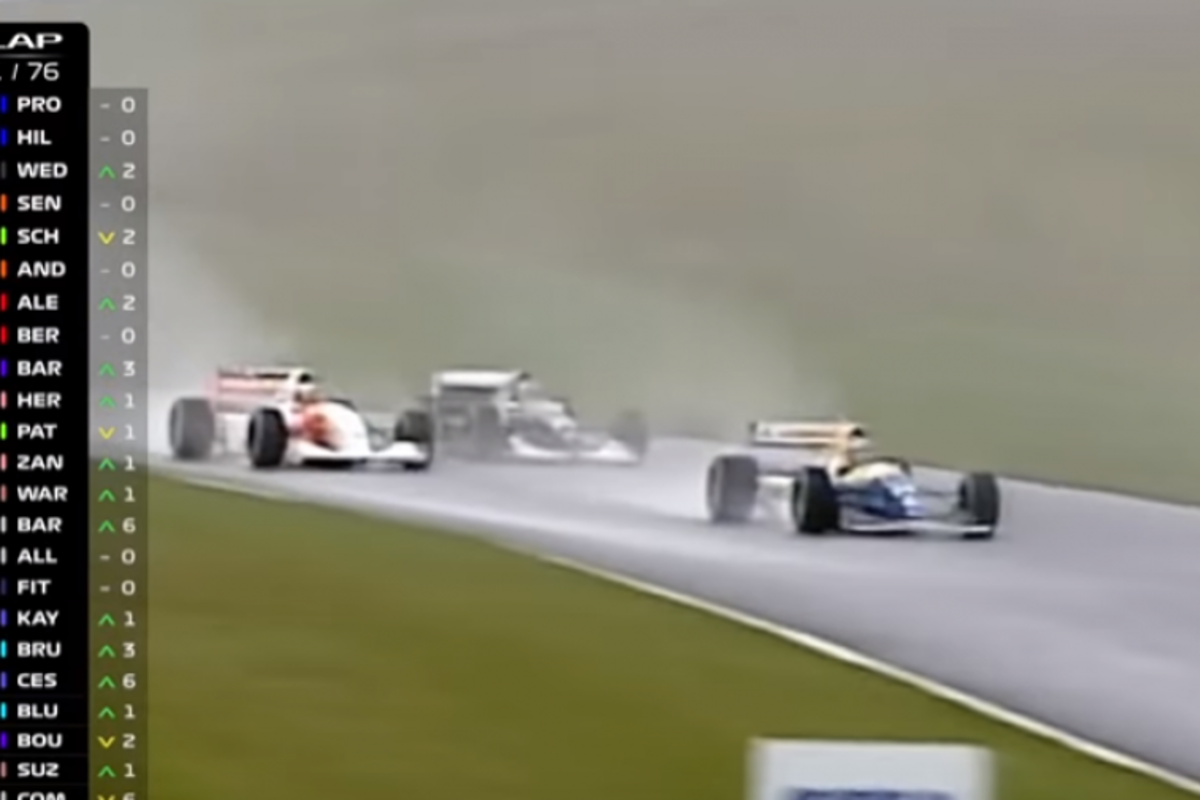 VIDEO: More classic F1 clips given '18 makeover