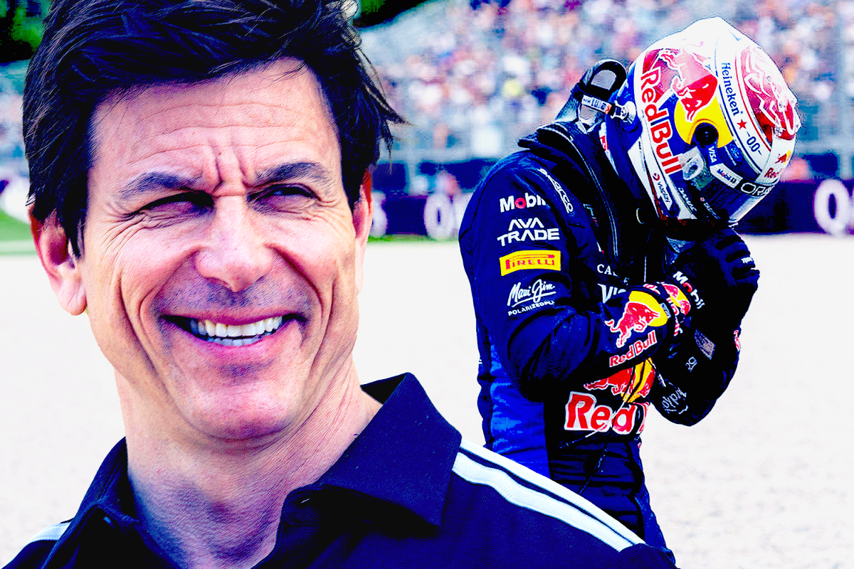 Toto Wolff and Max Verstappen