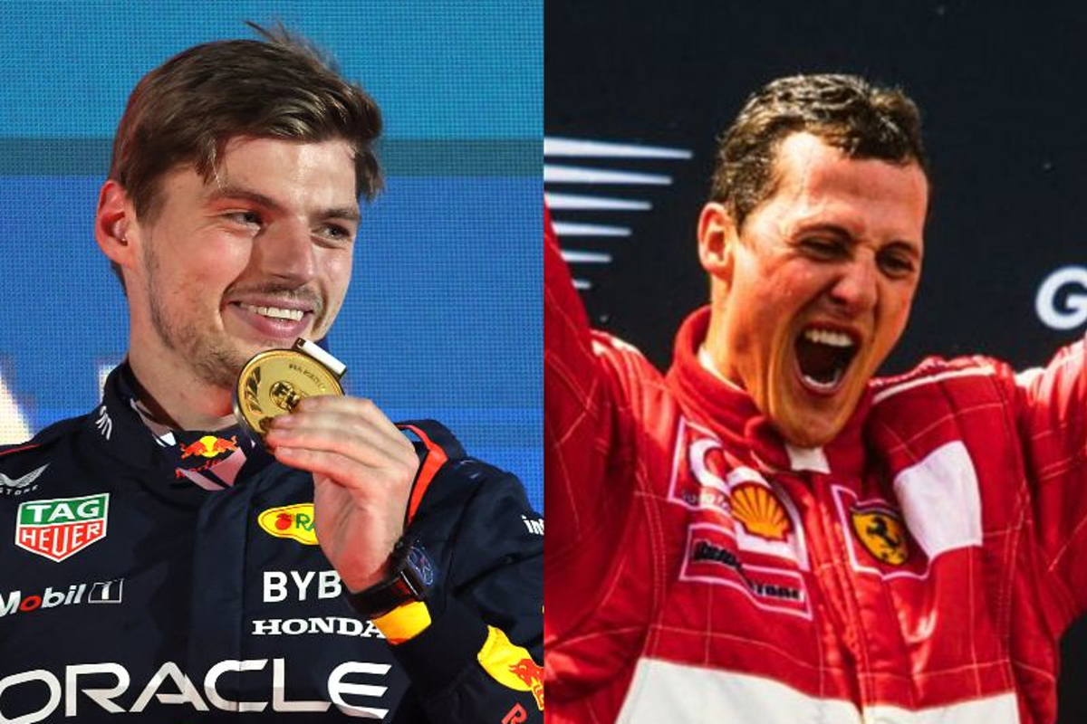 Verstappen over 'oom Michael': "Wist niet dat hij zevenvoudig wereldkampioen was"