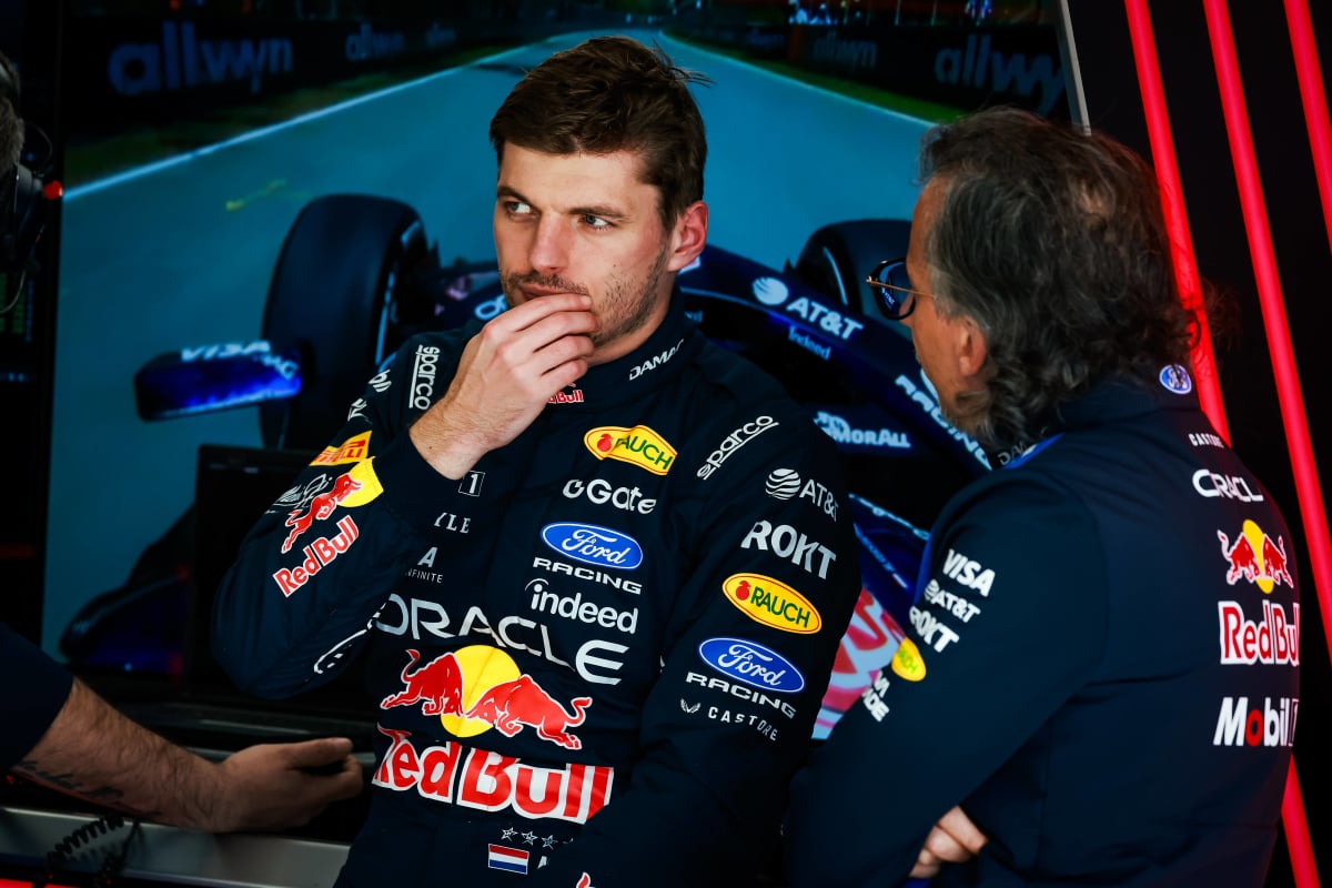 Max Verstappen, Laurent Mekies, generic, Red Bull, 2026