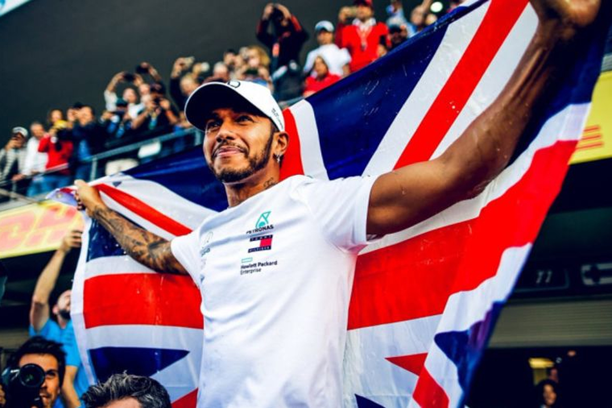 VIDEO: How Hamilton's title win sounded across the world