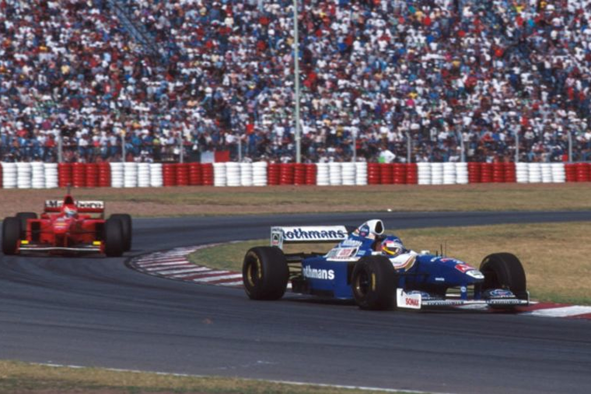 On This Day: Villeneuve edges Schumacher in crazy Brazil GP