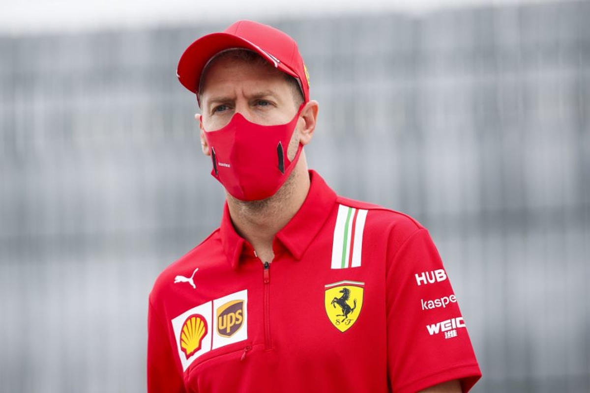 Vettel: "Not frustrated" at Ferrari but "I've been in a happier place"