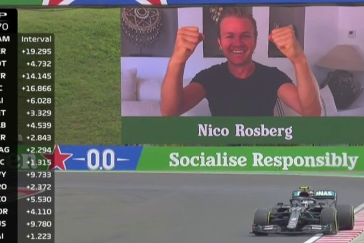 Mercedes neemt Rosberg in de zeik op social media
