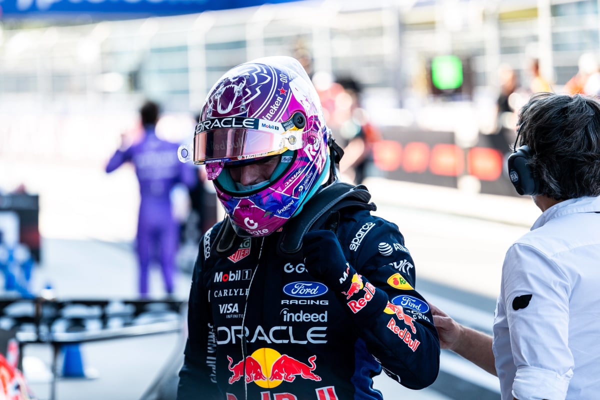 Verstappen after P2 in Miami qualifying