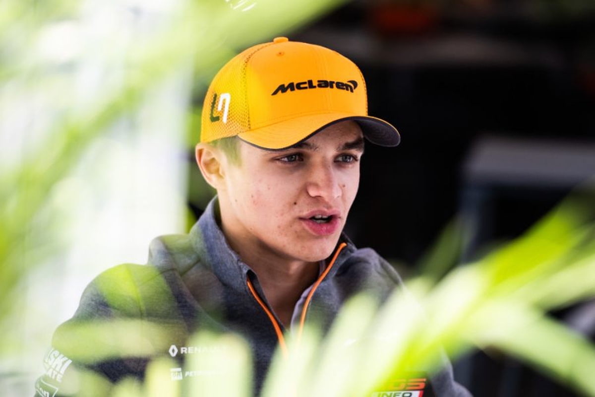 McLaren impressed by rookie Norris' lack of mistakes