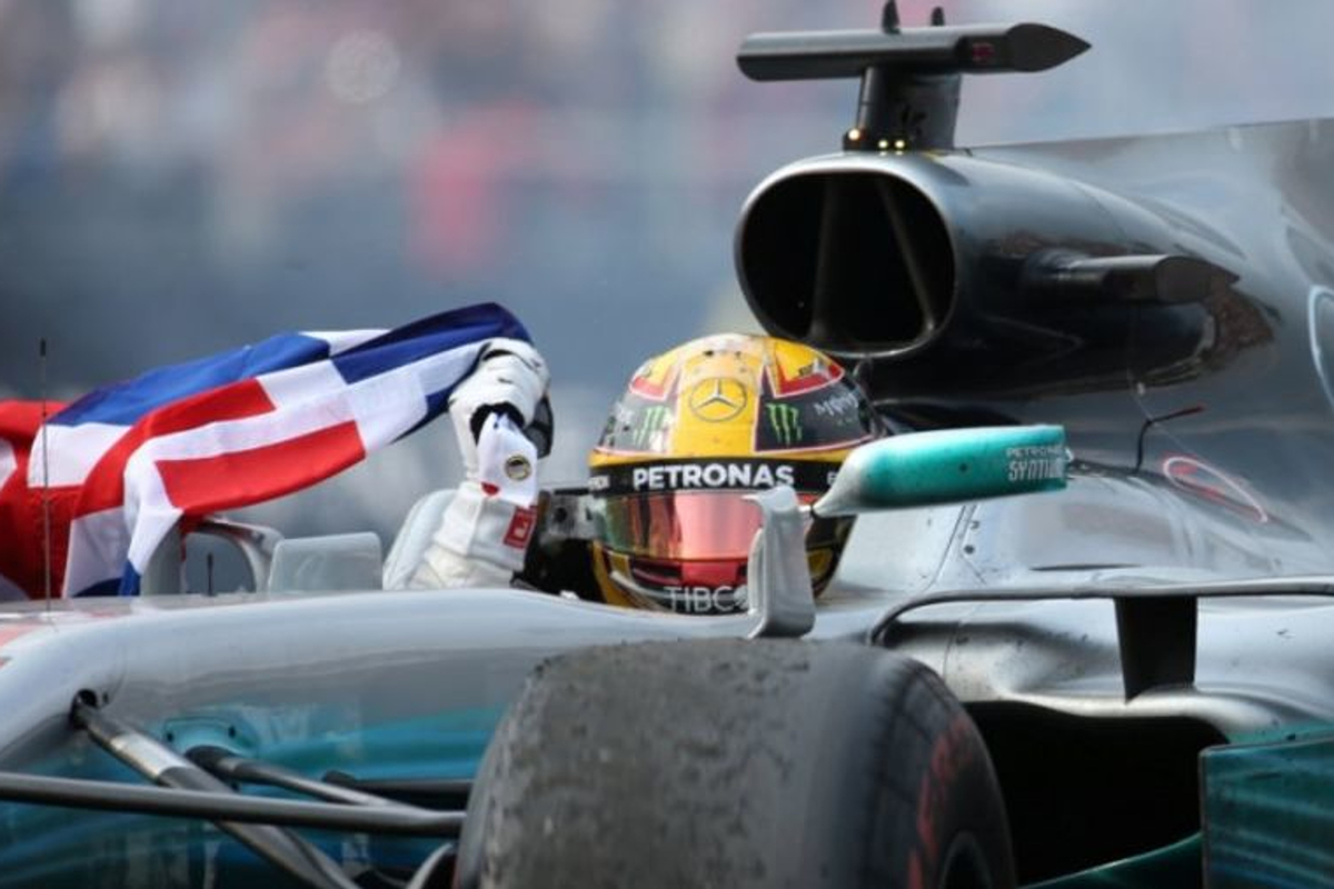 IN BEELD: Lewis Hamilton viert wereldtitel in Miami
