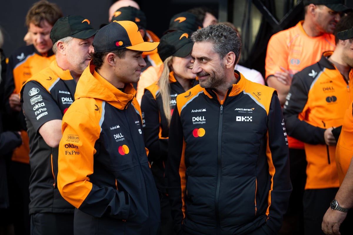 Andrea Stella, Lando Norris, generic, 2025