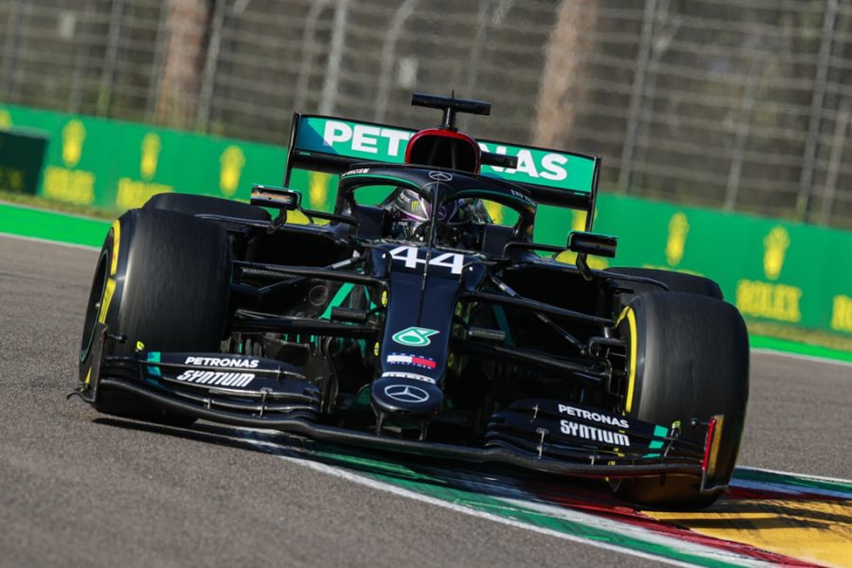 Hamilton bemoans "p*ss-poor" final qualifying lap that hands Bottas pole at Imola