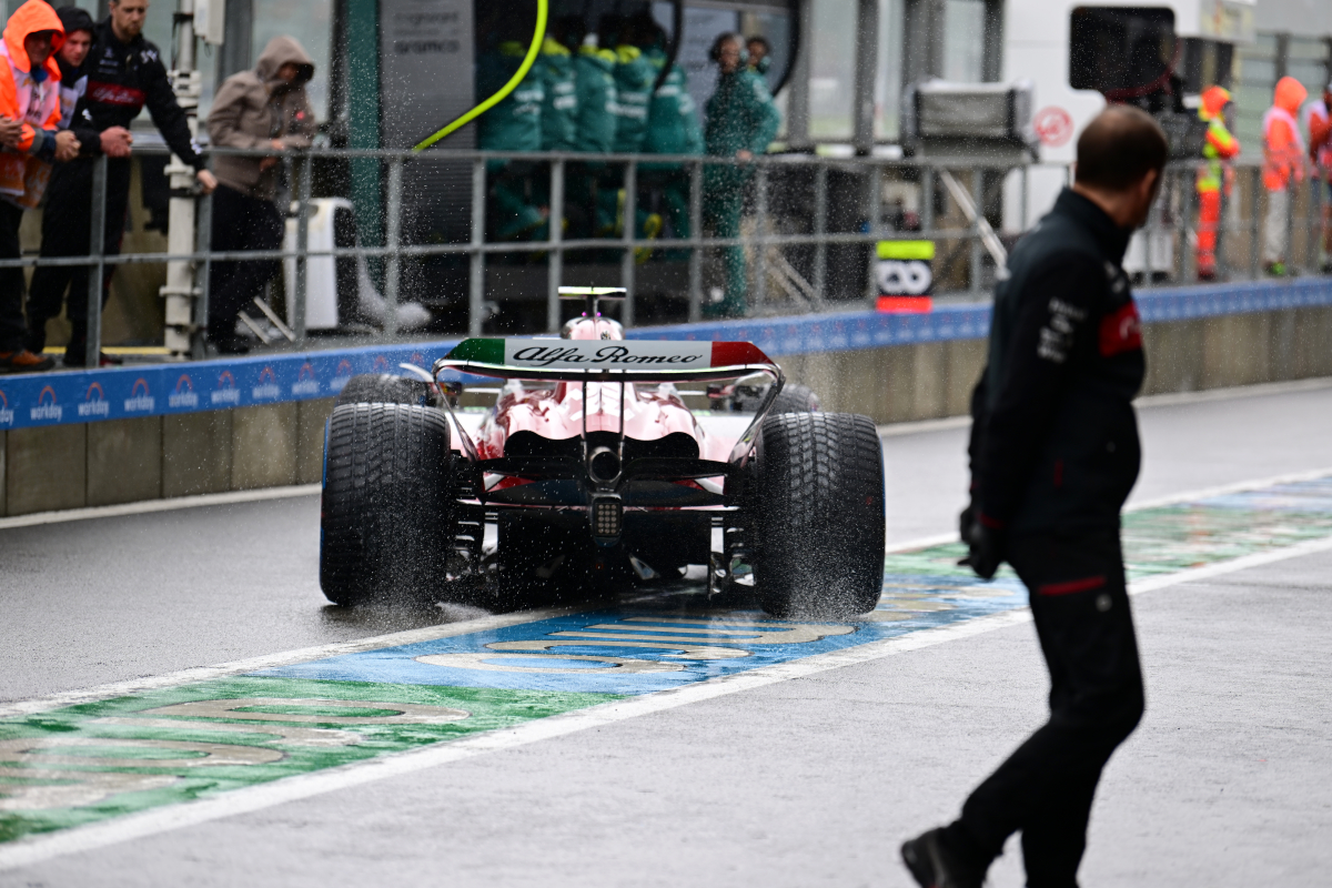 Zhou gets STUCK in the gravel after spinning in tricky Dutch Grand Prix FP3