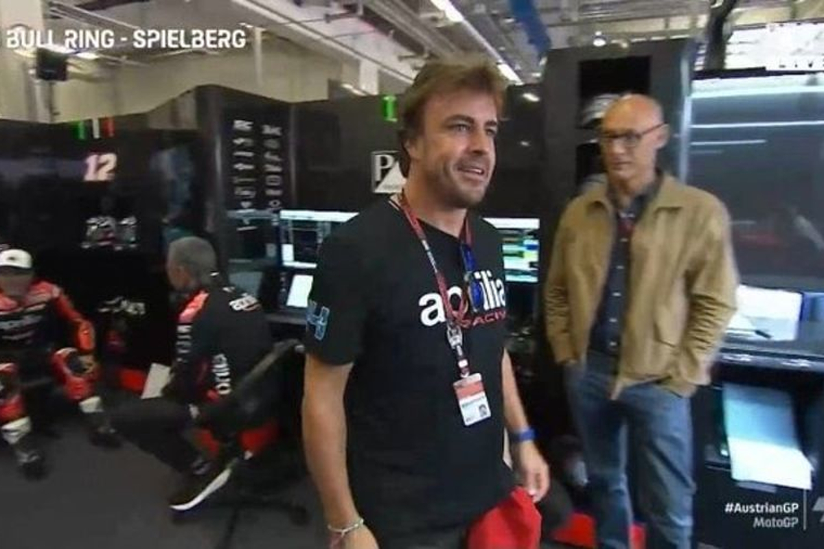 Alonso zwaar onder de indruk van MotoGP: ''Wat een machines en talent''