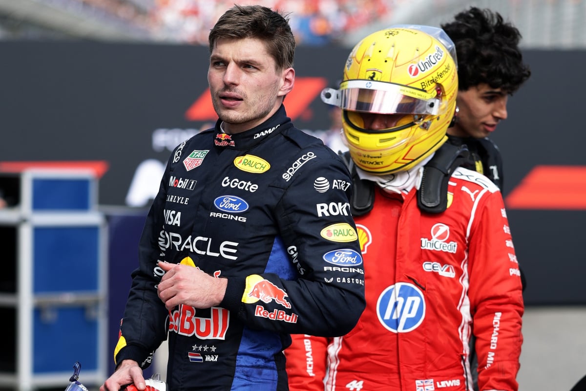 Verstappen and Hamilton