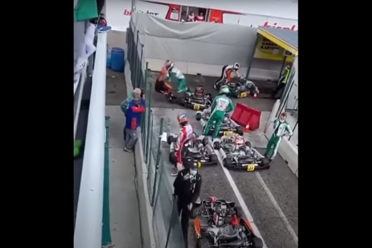 Button roept op tot levenslange schorsing voor kartcoureur Luca Corberi
