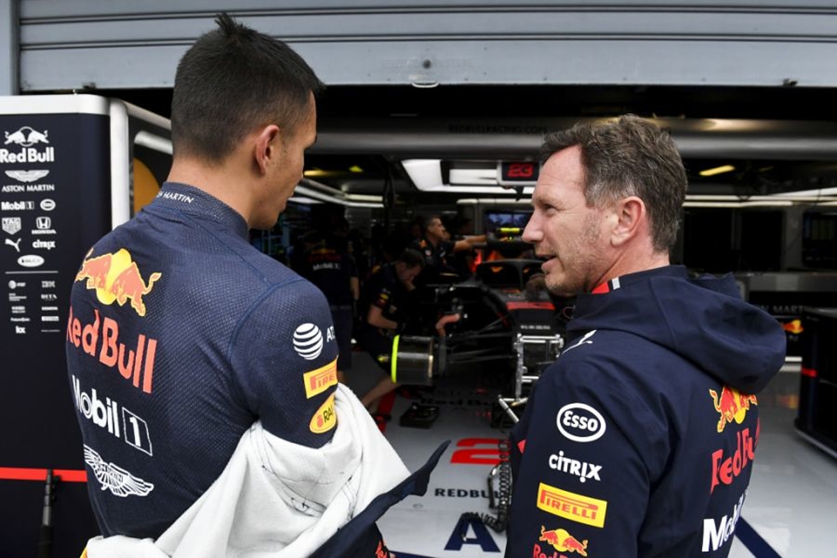 No AlphaTauri exit for Albon in 2021 as Horner says 'It's Red Bull or on the bench'