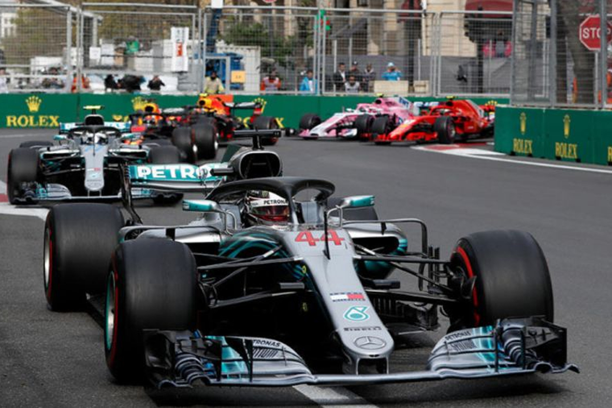 Mercedes gave up on Hamilton winning in Baku