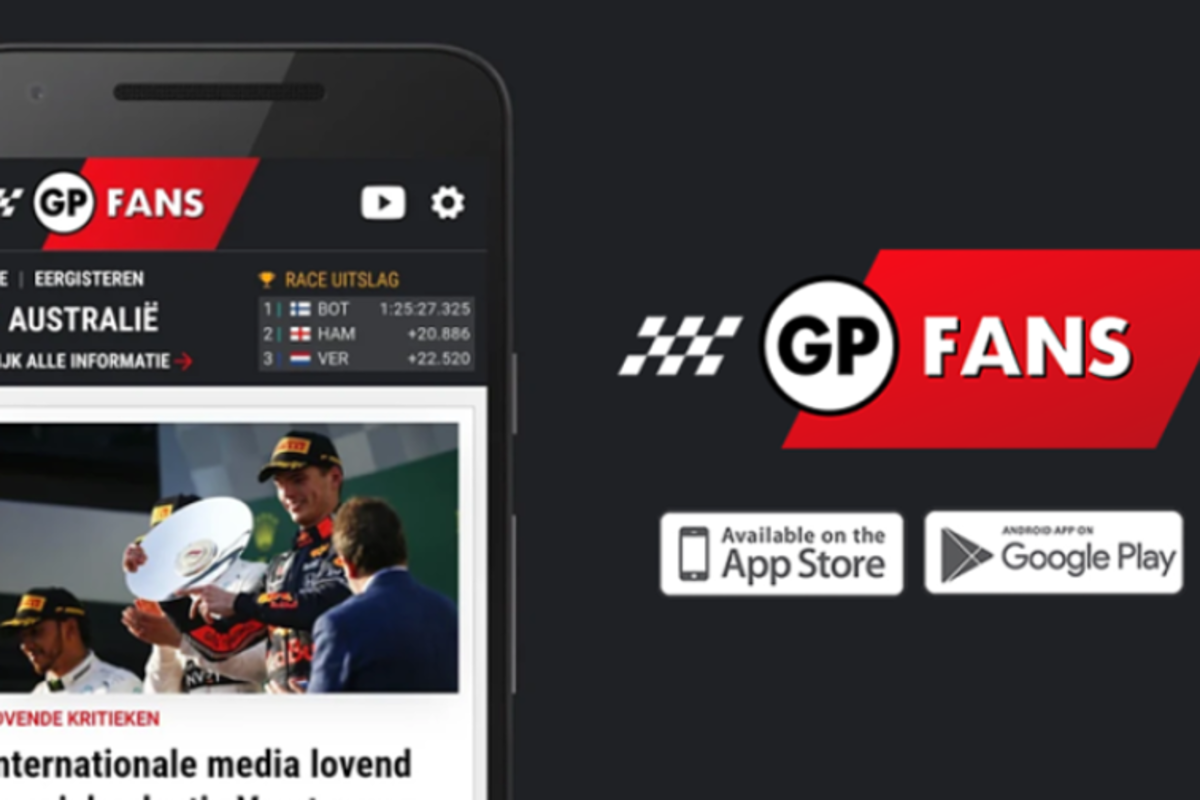 Download de GPFans-app: dé applicatie voor Formule 1-liefhebbers