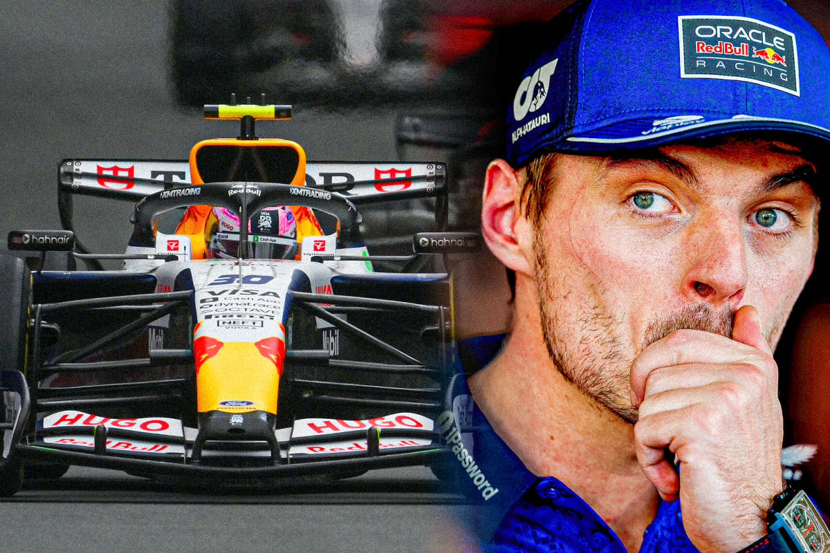 Verstappen, Racing Bulls, socials