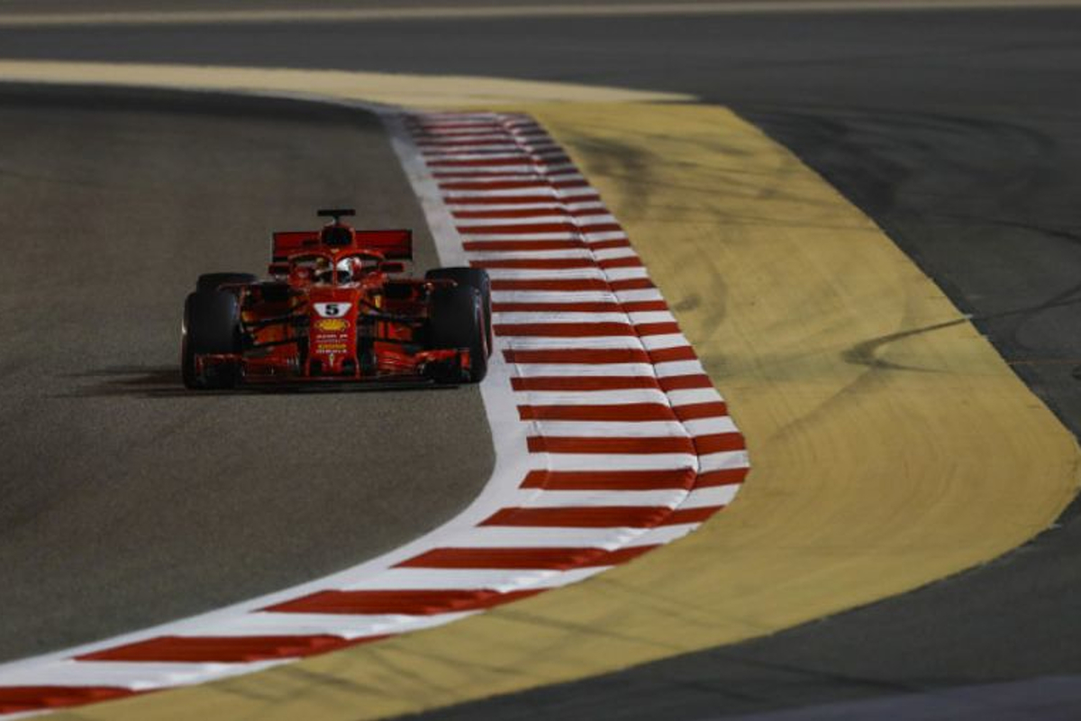 Vettel holds on for Bahrain victory ahead of Mercedes