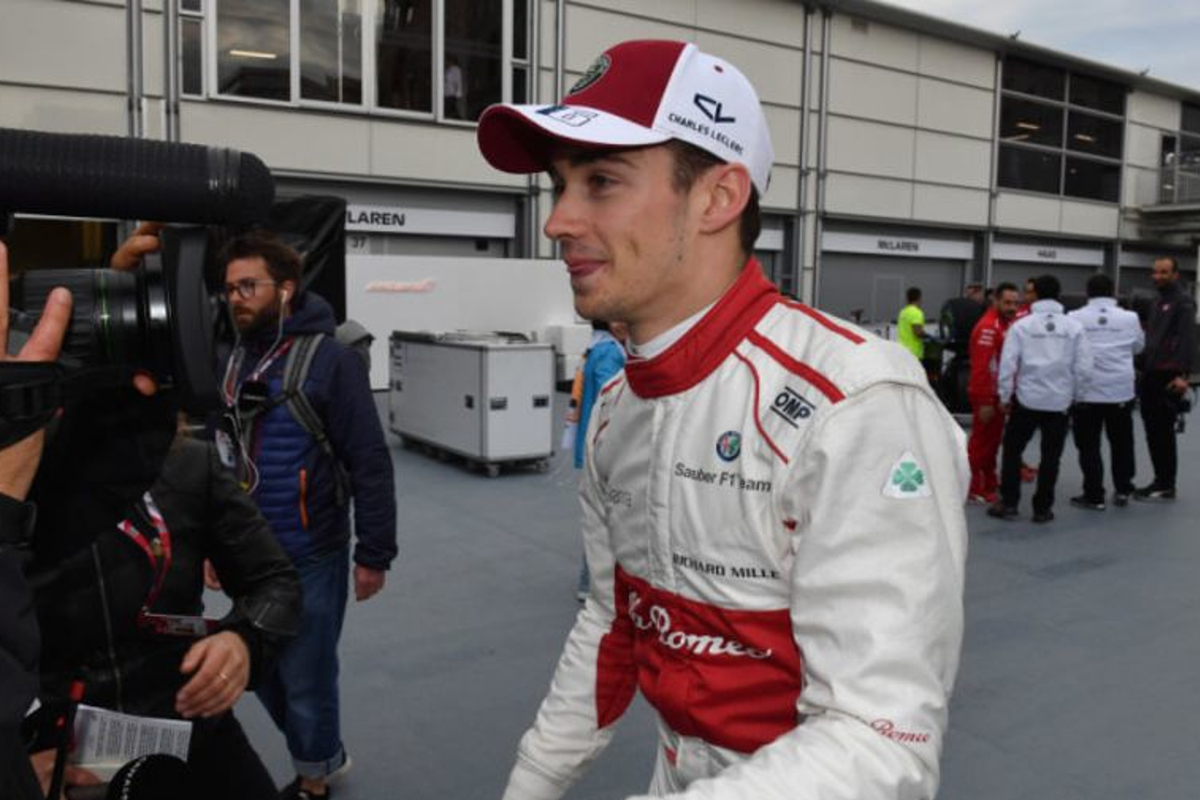 Leclerc 'proud' of Sauber progress