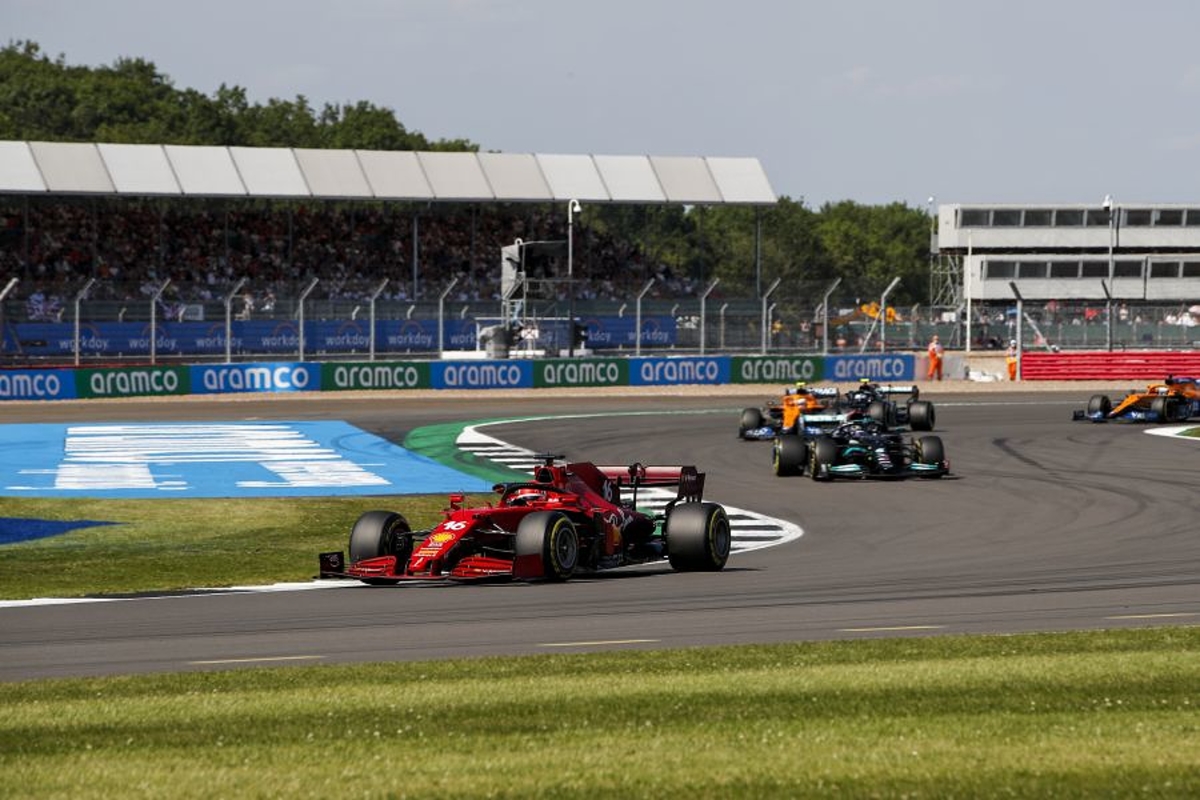 Leclerc ranks Silverstone podium "very high" on all-time best races