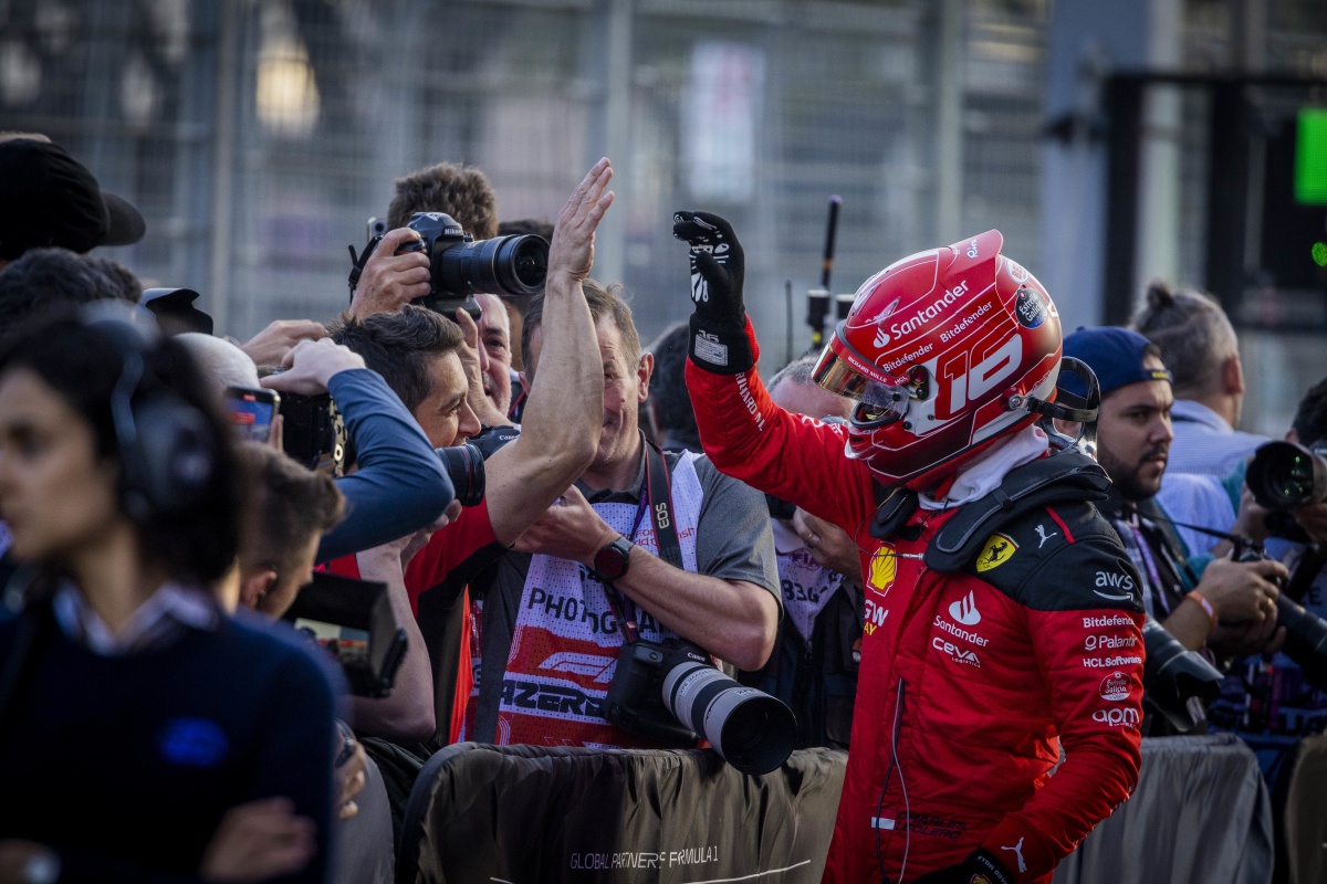 Leclerc pakt pole position tijdens allereerste Sprint Shootout in Azerbeidzjan