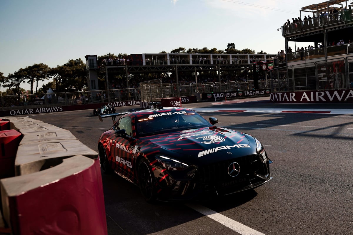 Safety Car in the race at Baku