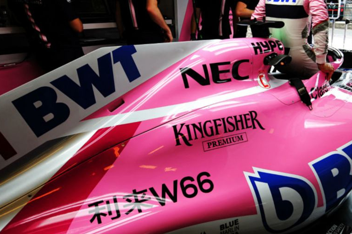 Force India will race in Belgium with new name