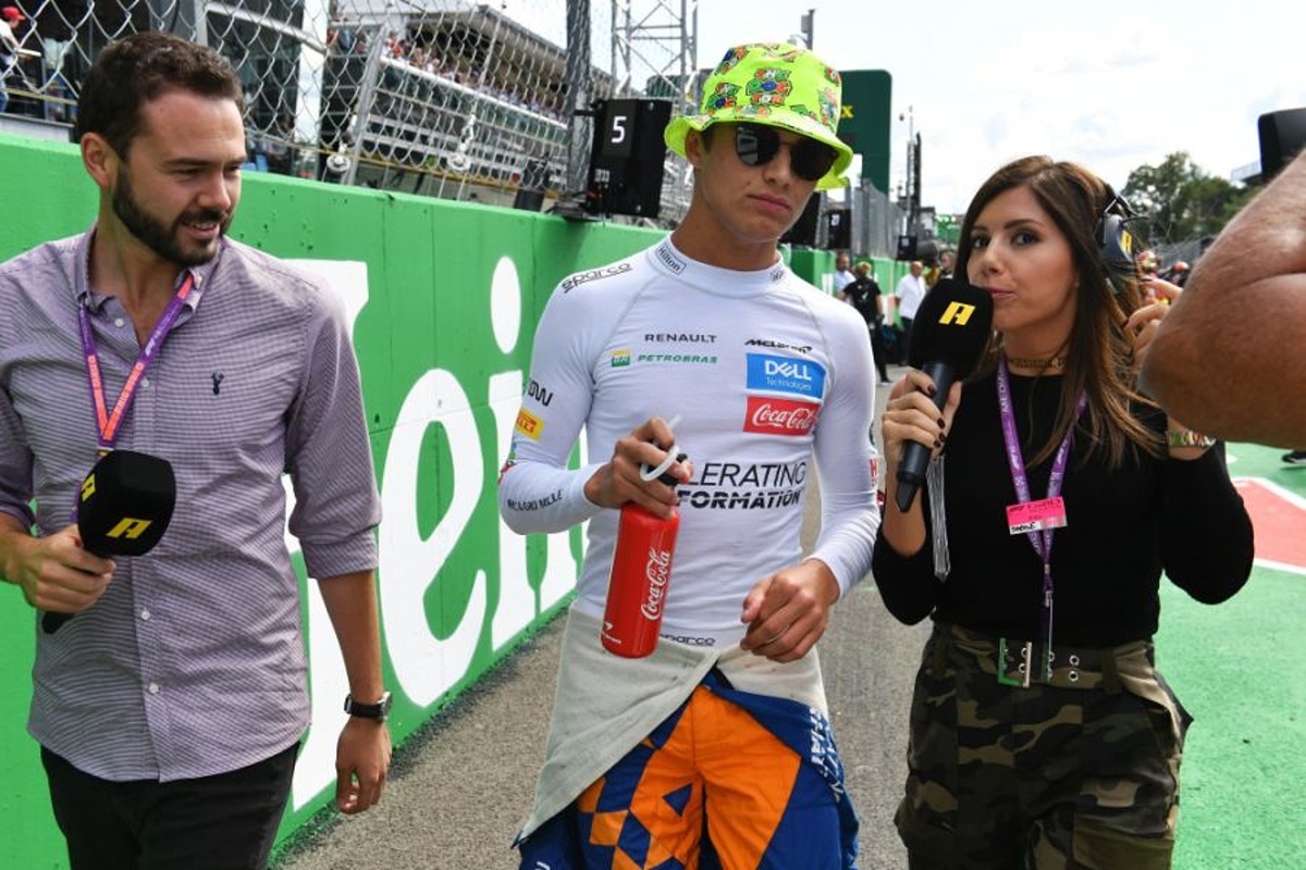 Rossi a fan of Norris, plans helmet swap
