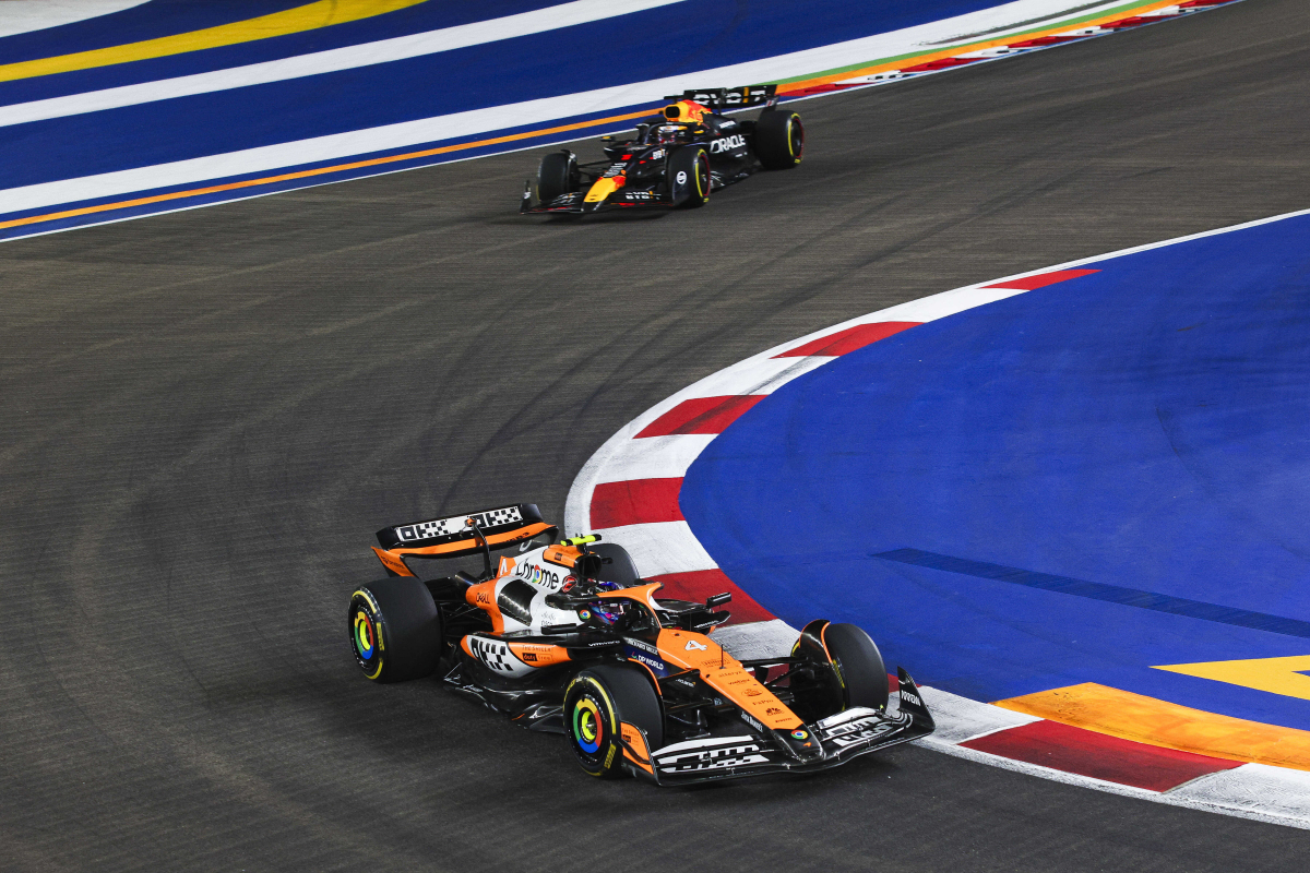 Verstappen ziet bijna-crash Norris in Singapore terug: "No way!"