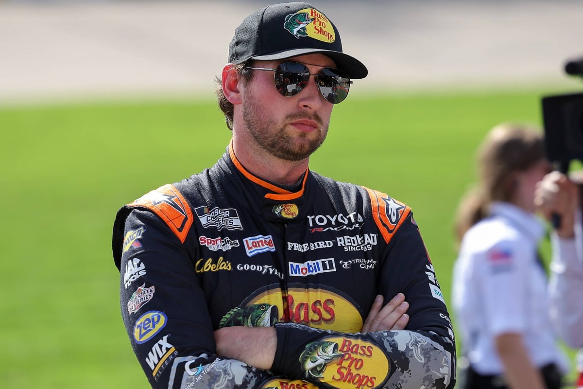 An image of NASCAR Cup Series star Chase Briscoe during a race weekend