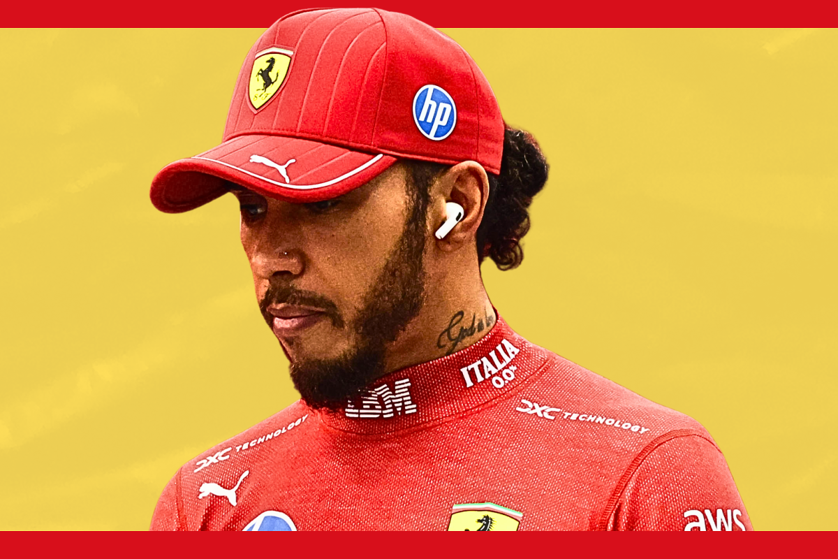 lewis hamilton, ferrari, graphic