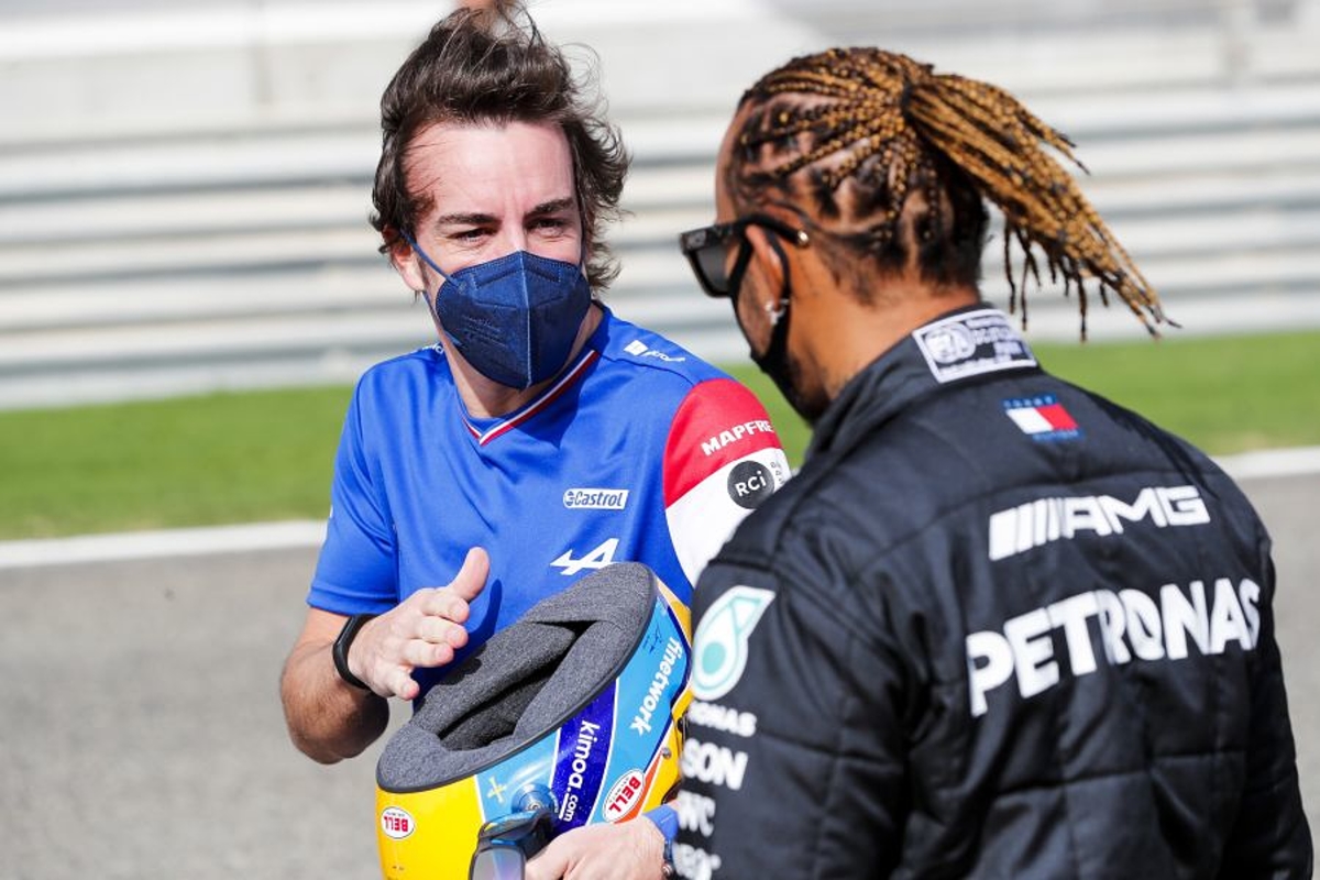 Alonso reveals track walk “superstition”