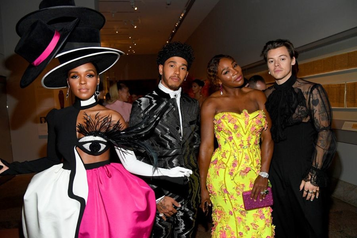Lewis Hamilton rubs shoulders with Harry Styles and Serena Williams at Met Gala