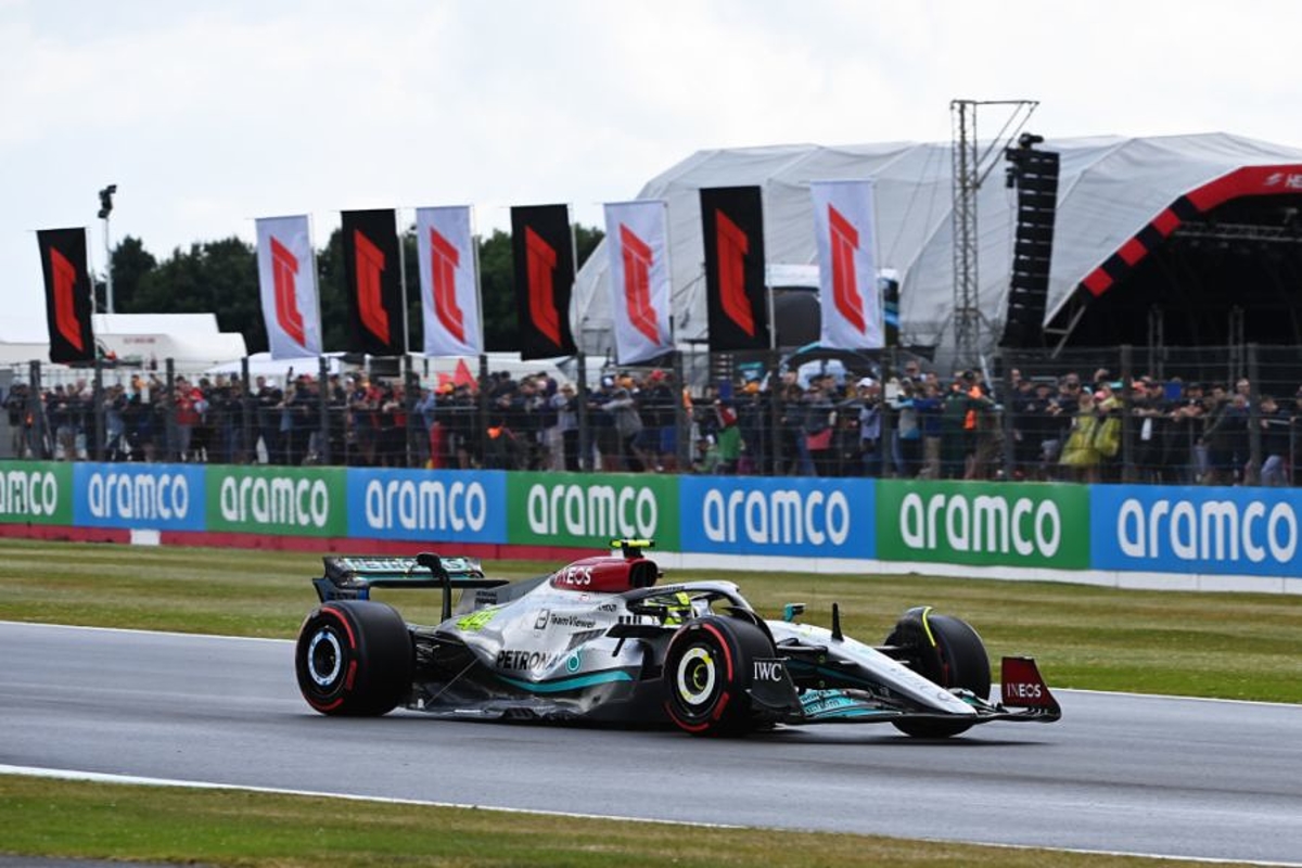 Hamilton concedes Mercedes bouncing "harsh" at "hair-raising" Silverstone