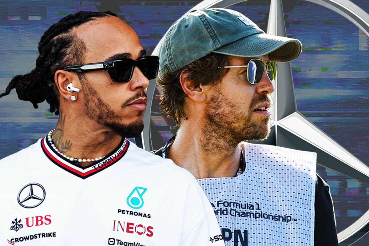 Vettel (36) mogelijk opvolger Hamilton (39) bij Mercedes: "Geweldige optie!"