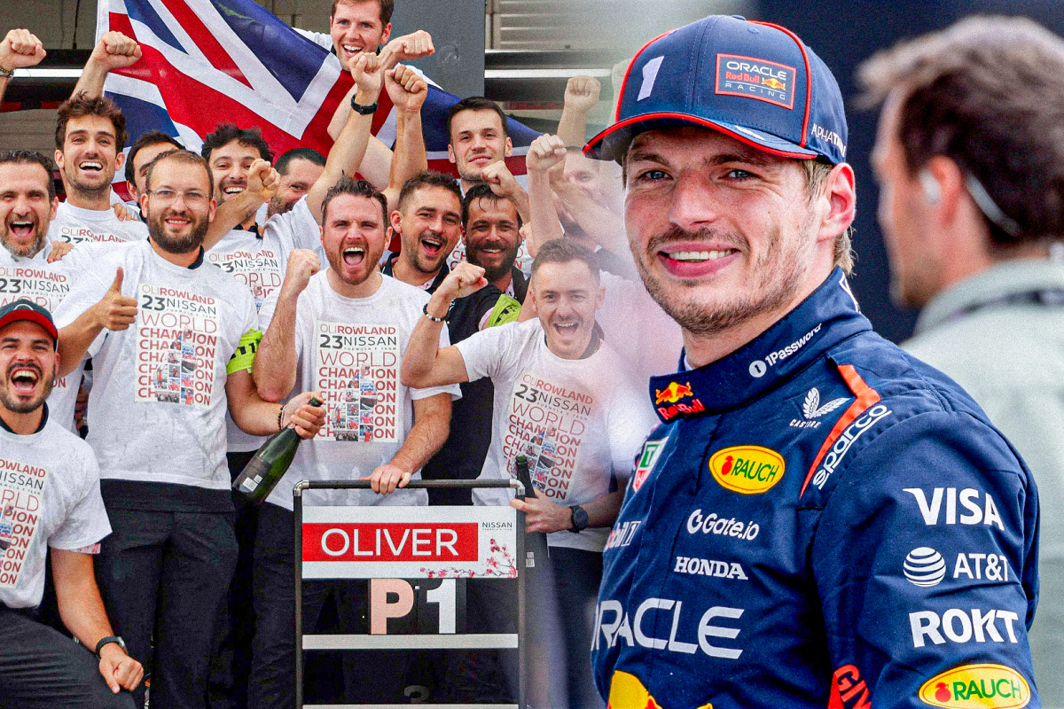 Rowland, Verstappen, socials