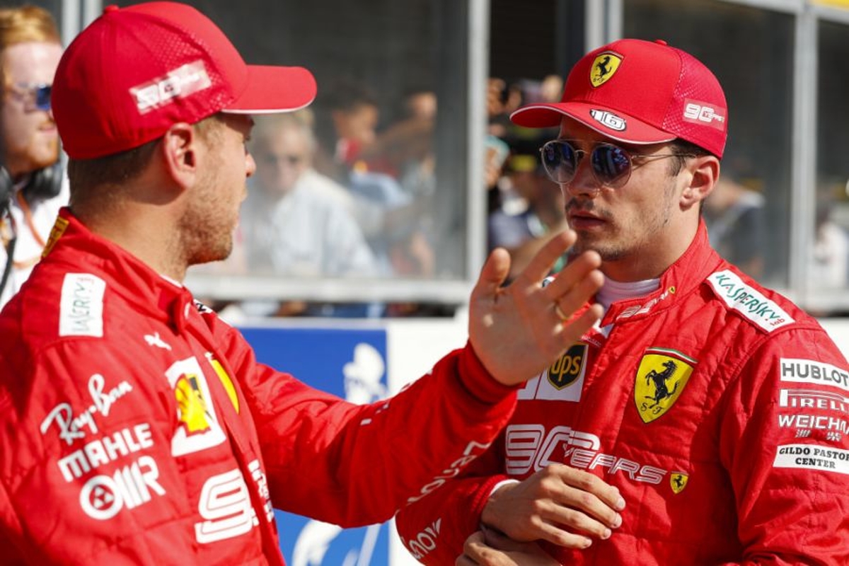 Ferrari niet blij met gekibbel Leclerc en Vettel: "Gaan dit intern bespreken"