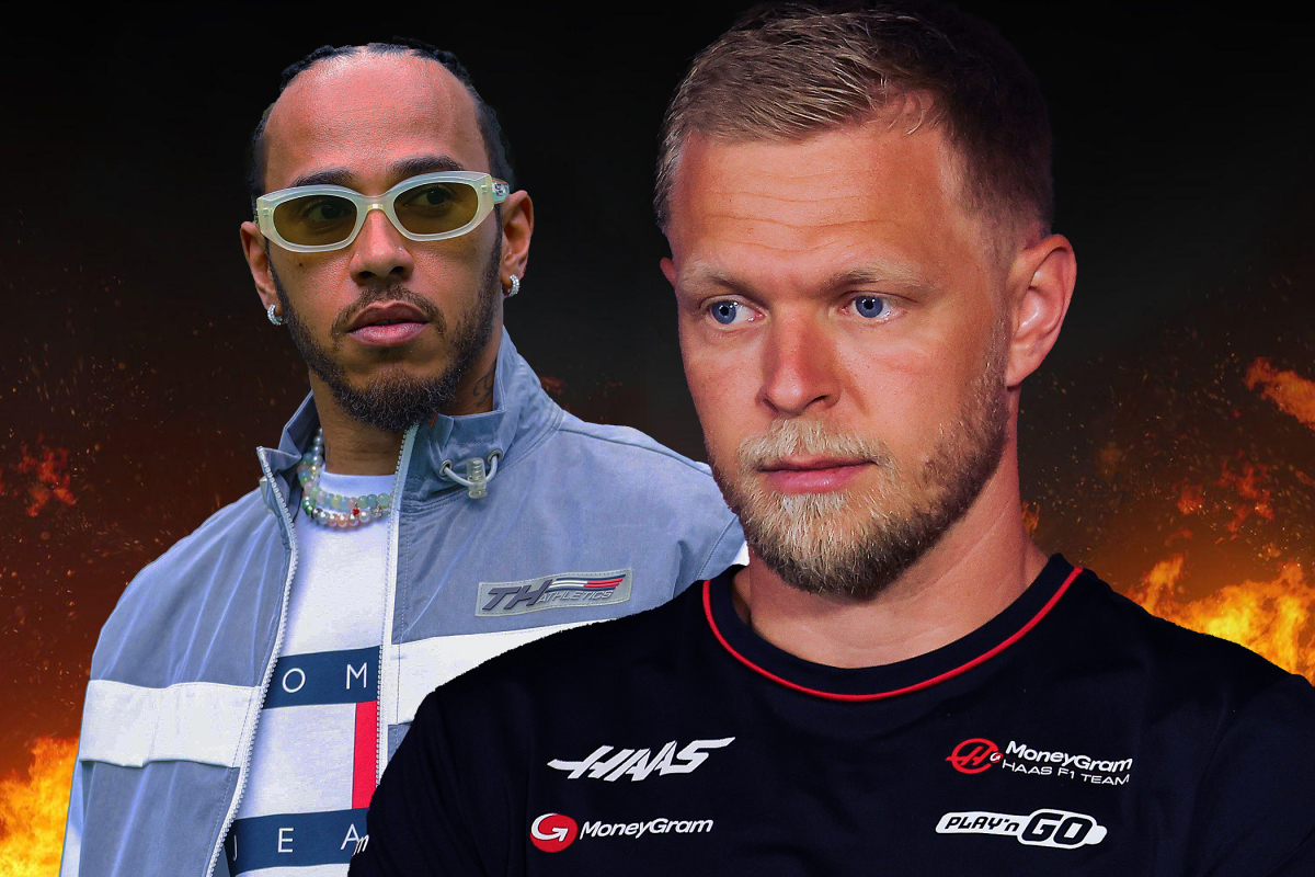 Magnussen had maling aan tijdstraffen in clashes met Hamilton: 'Moest het spel spelen'