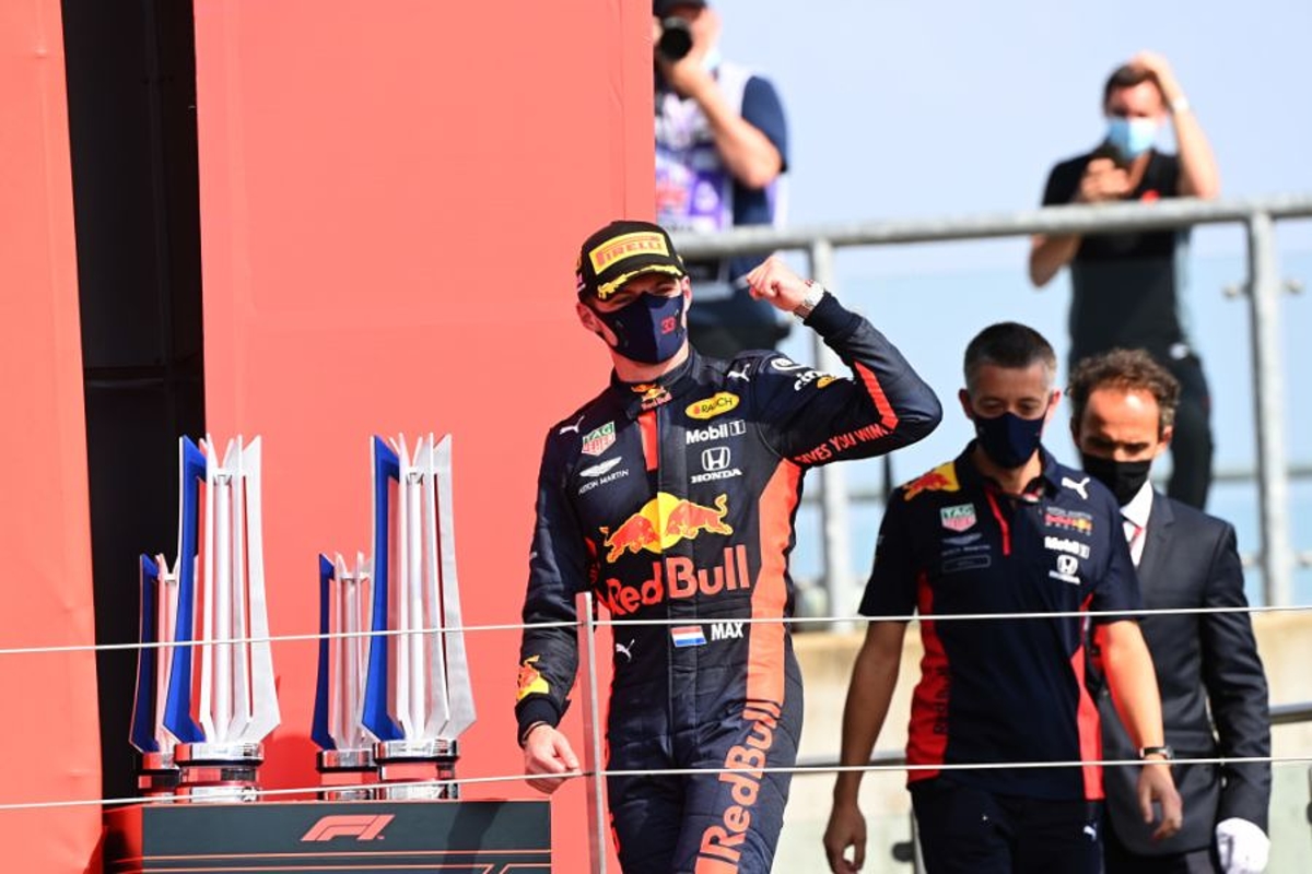 Verstappen coy about future chances after shock win