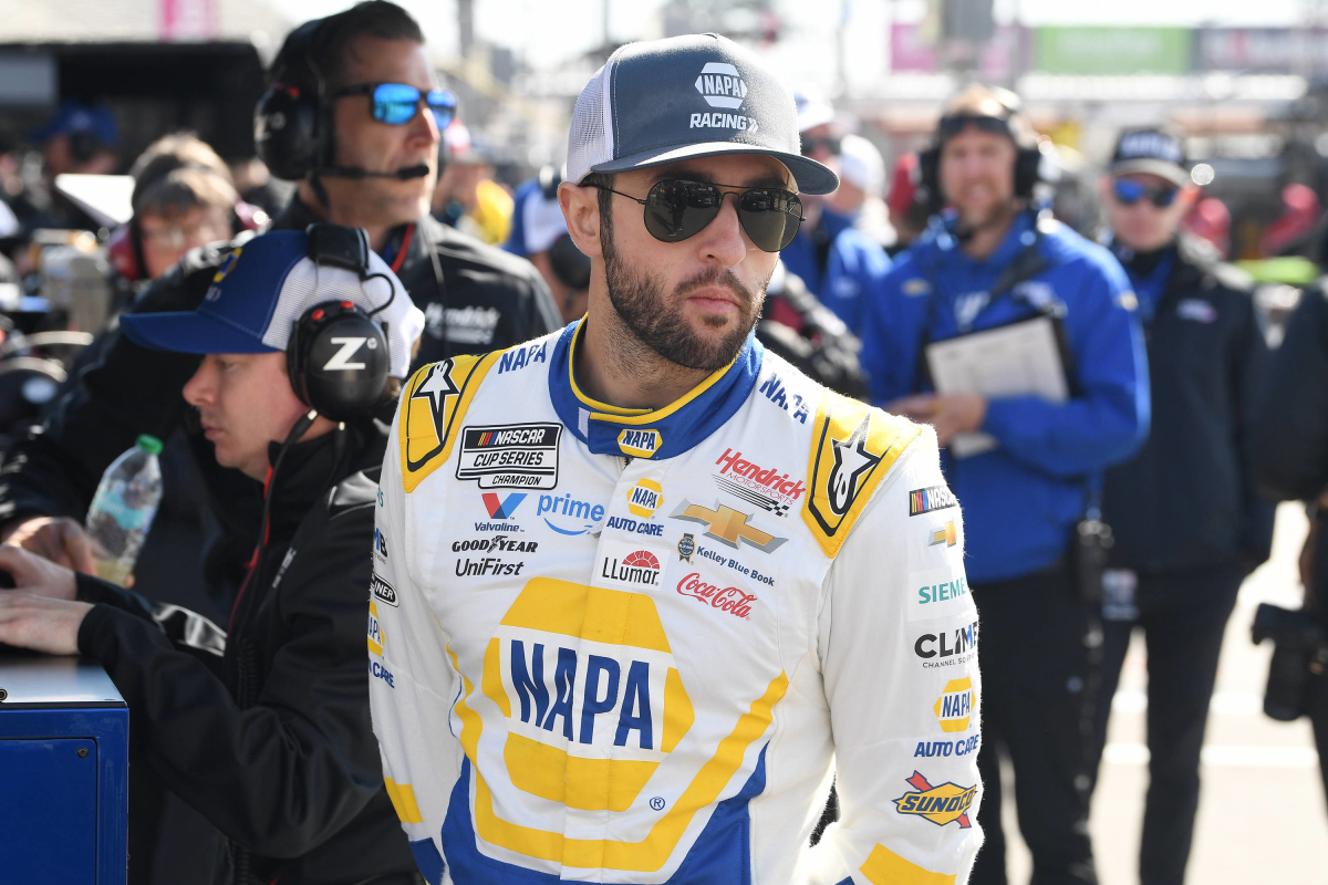 An image of NASCAR driver and Hendrick Motorsports star Chase Elliott