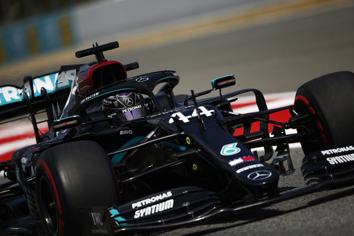 Hamilton pips Mercedes team-mate Bottas to Spanish Grand Prix pole