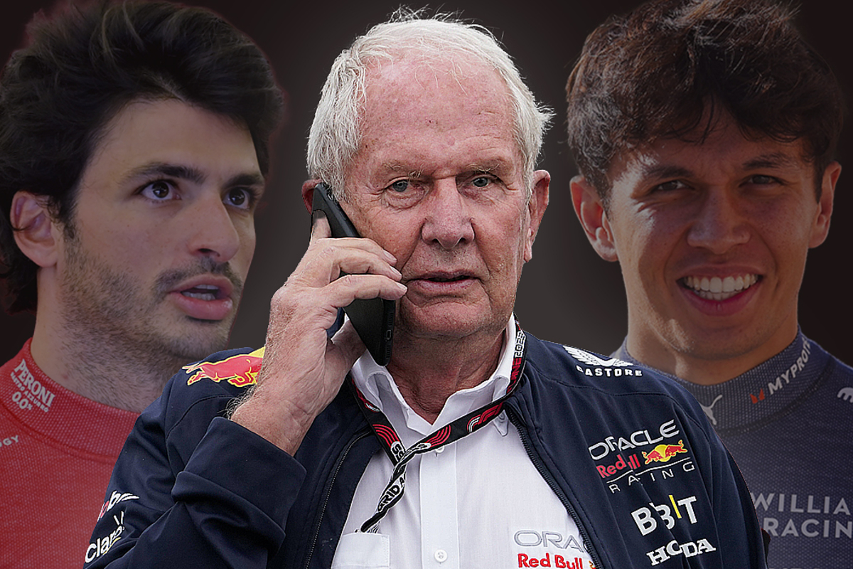 Marko laat zich uit over potentiële teamgenoot Verstappen: 'Sainz of Albon?'