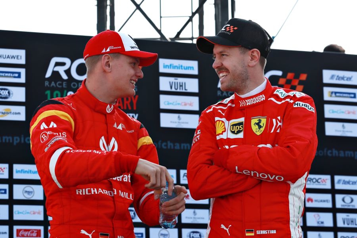 Schumacher reveals Vettel F1 team-mate wish