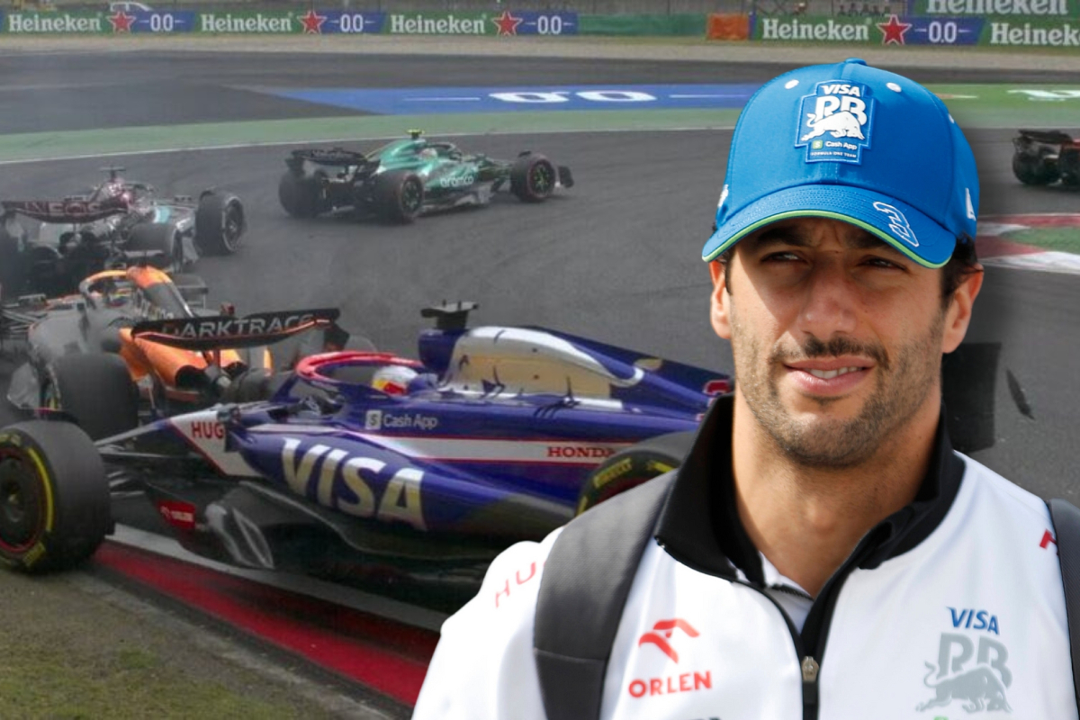 Ricciardo BLASTED by F1 rival as carnage brings out safety car