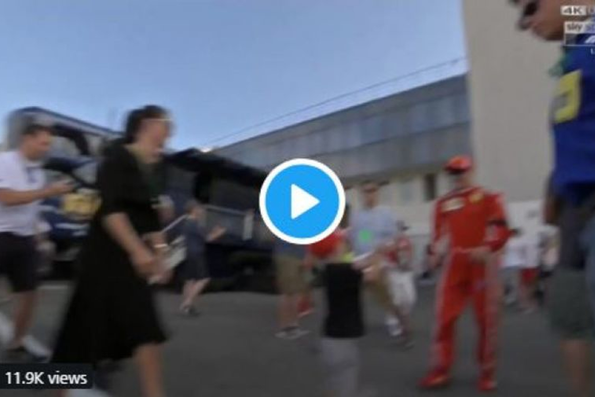 VIDEO: Raikkonen Jr gets champagne moment!