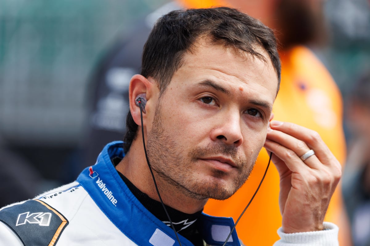 A generic image of NASCAR driver Kyle Larson