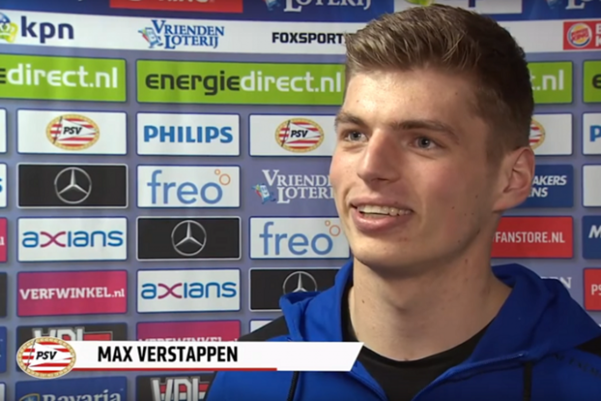 VIDEO: Verstappen geniet van zege PSV op Ajax