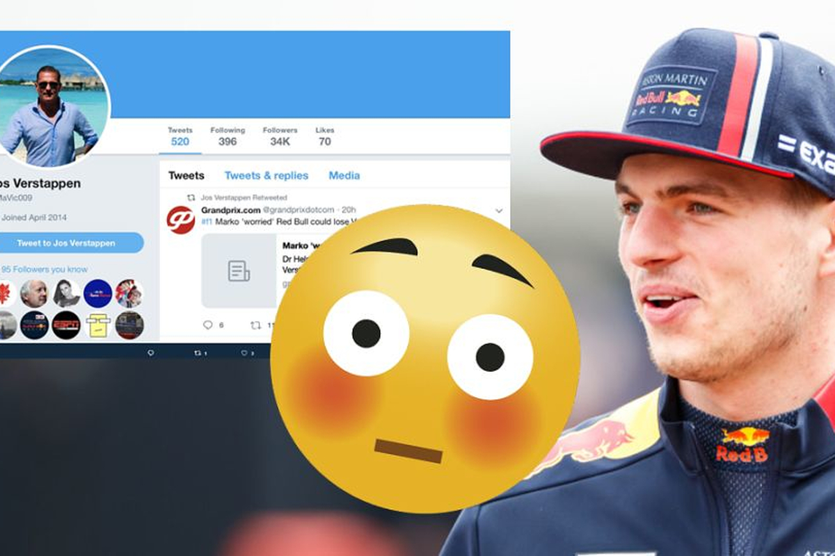 Jos retweets 'Verstappen could leave Red Bull' article
