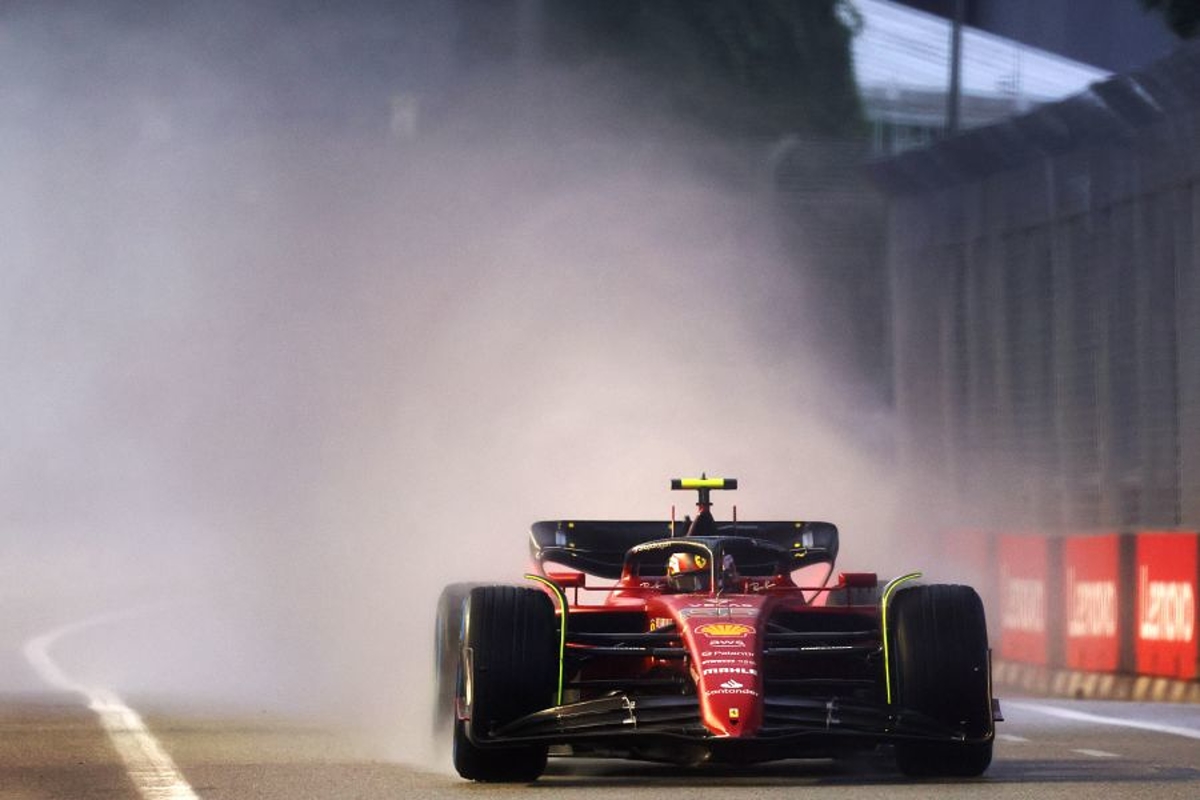 Carlos Sainz: Llevamos más de 10 años pidiendo coches más seguros en pista mojada